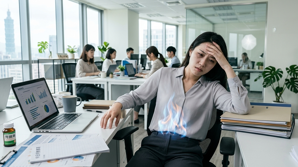 莫名疲勞與皮膚發癢?高壓職場人的「抗發炎思維」 莫名疲勞與皮膚發癢?高壓職場人的「抗發炎思維」