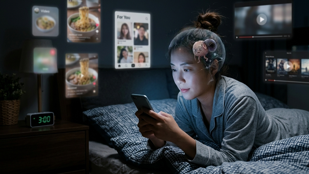 「白天都是別人的，只有深夜是自己的…」你不是愛熬夜，是大腦在進行危險補償！